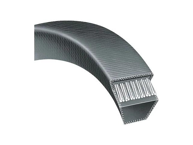 DAYTON 13V719 3V600 Wedge V-Belt, 60 in Outside Length, 3/8 in Top Width, 5/16