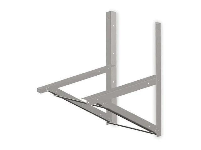 MI-T-M AW-9501-0000 Wall Mounting Bracket,2 Hx22 Wx36 In L