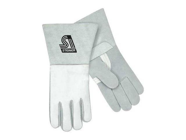 STEINER INDUSTRIES 7502-S Welding Gloves,MIG/Stick Application,PR