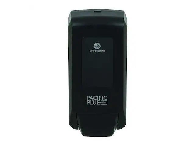 GEORGIA-PACIFIC 53057 Soap/Sanitizer Dispenser,Black,Plastic