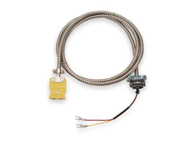 TEMPCO ECA00081 Thermocouple Ext Wire,K,20AWG,Str,50Ft