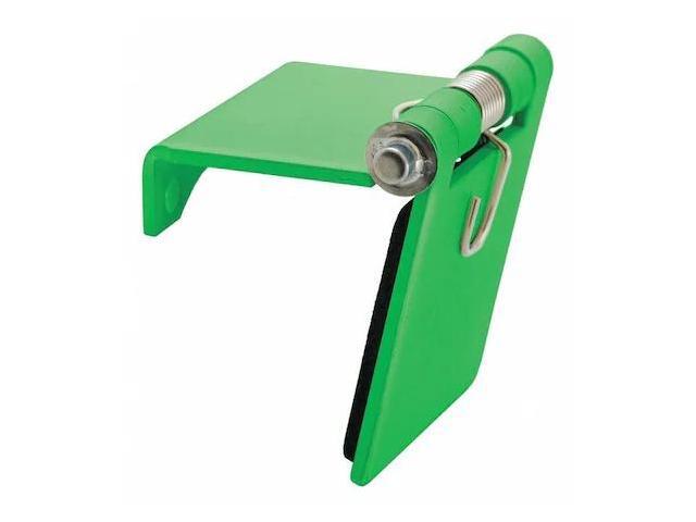 HUBBELL WIRING DEVICE-KELLEMS HBLSCCGN Single Pole Connector,Snap Cover,Green