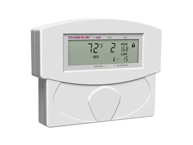 WINLAND ELECTRONICS EA400-24 Temperature Alarm,-30 to 120 deg. F