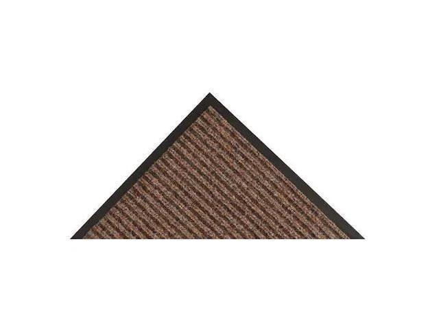 NOTRAX 117S0046BR Entrance Mat, Polypropylene, 3/8 in Thick, Brown, 4 ft W x 6