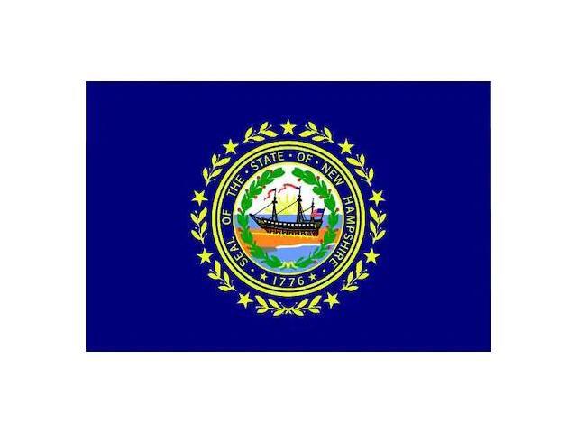 ANNIN FLAGMAKERS 143460 New Hampshire State Flag,3x5 Ft
