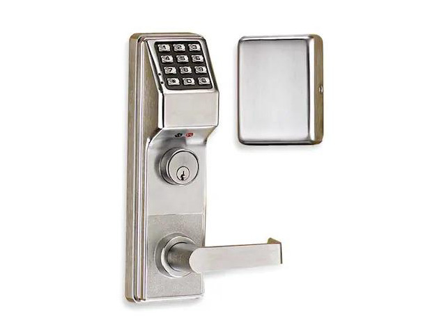 TRILOGY ETPDLS1G/26DV99 Electronic Lock,Brushed Chrome,12 Button