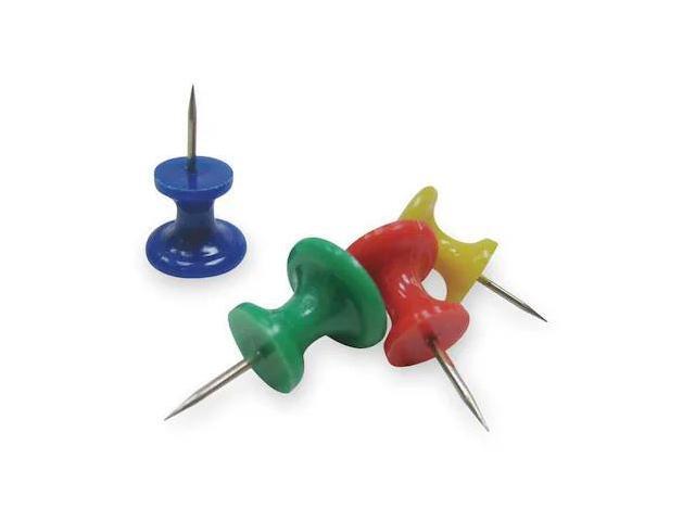 ZORO SELECT 2WFW7 Pushpin,3/8 Point,Asrt,PK100