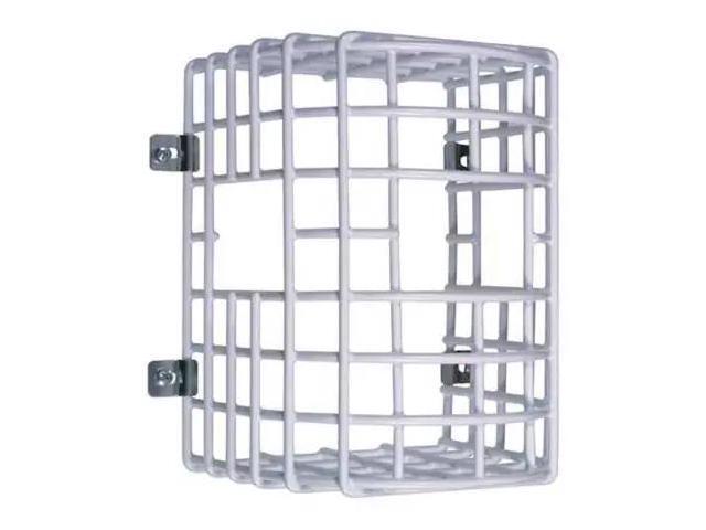 SAFETY TECHNOLOGY INTERNATIONAL STI 9623 White Steel Wire Guard, Beam Smoke
