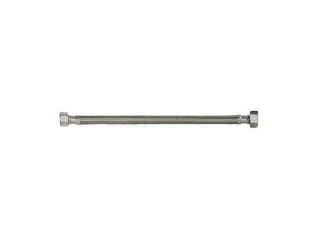 KISSLER 88-1212 Faucet Supply Line,1/2x1/2,12in. L