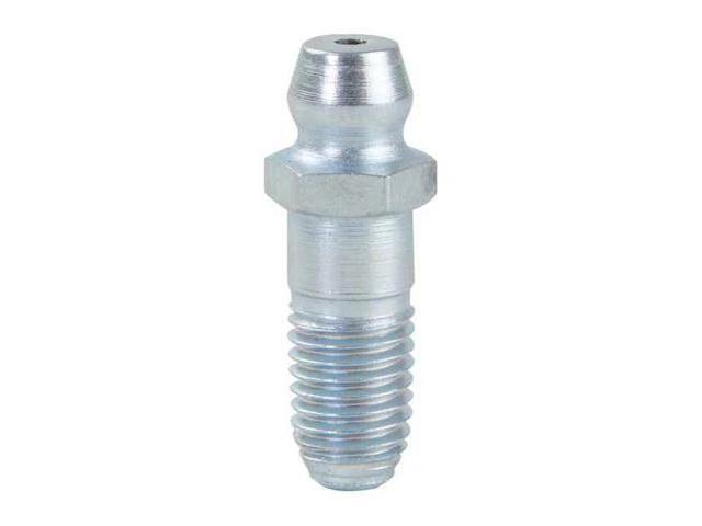 WESTWARD 52NZ33 Grease Fitting, Straight, Stl, 15/16'L, PK10