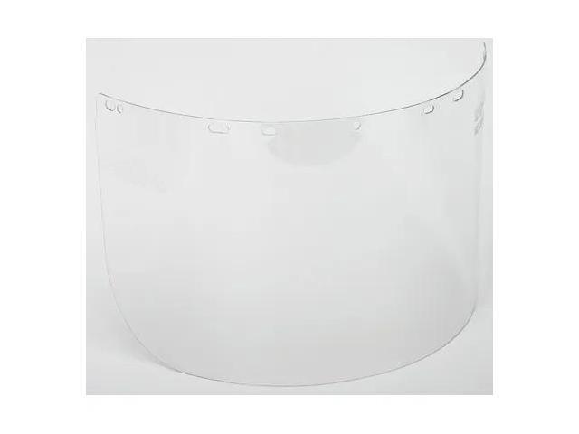 CONDOR 4EZC3 Face Shield Visor, Clear Visor, Polycarbonate, Uncoated Lens, Clear