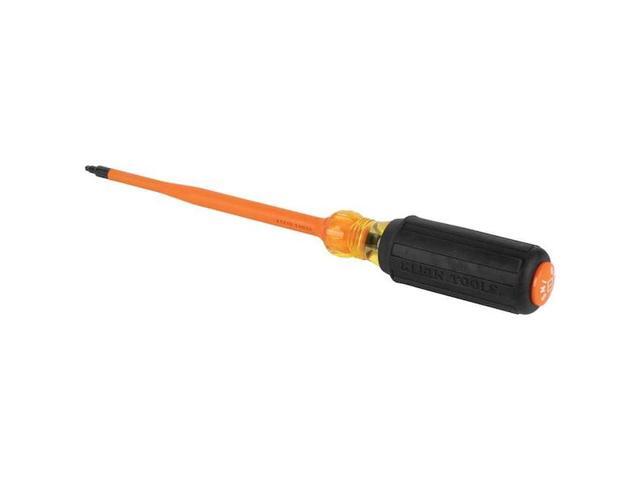 KLEIN TOOLS 6986INS Insulated Screwdriver, #1 SQ, 6 In.