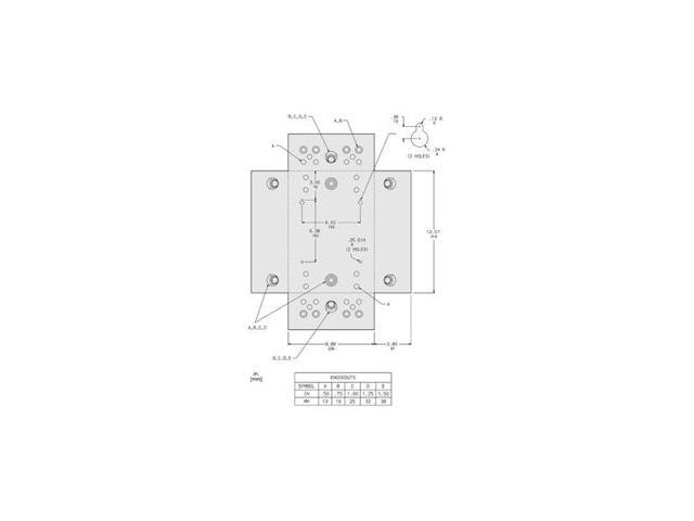 SQUARE D HOM612L100F Load Center, 6 Spaces, 100A Amps, 120/240V AC