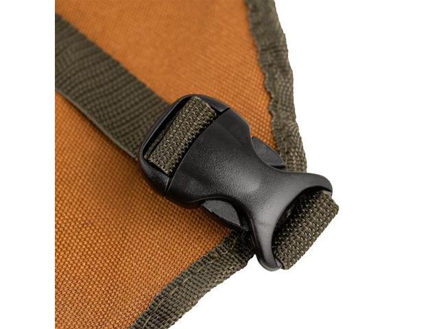 BUCKET BOSS 80200 Tool Apron, Tool Apron, Brown, Canvas, 16 Pockets