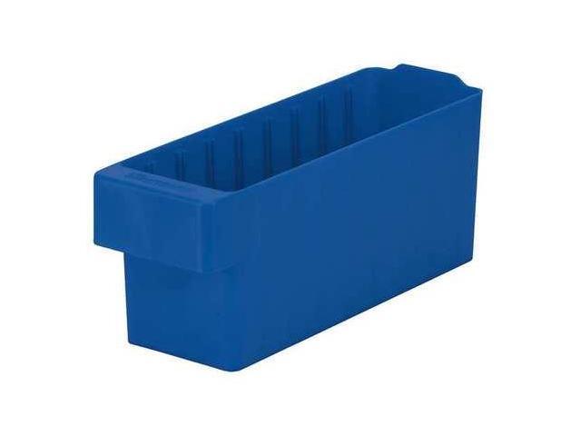 AKRO-MILS 31142BLU Blue Drawer Bin, 11-5/8'L x 3-3/4'W x 4-5/8'H