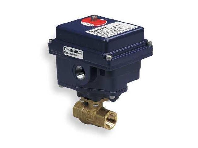 DYNAQUIP CONTROLS EHH24ATE20H 3/4' FNPT Brass Electronic Ball Valve 2-Way