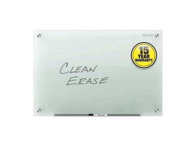 Quartet G7248F Infinity Glass Marker Board, Frosted, 72 x 48, 1 Each