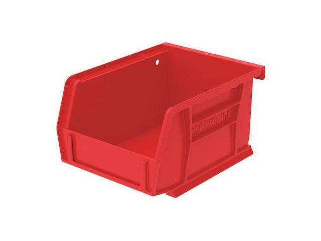 Hang/Stack Bin,5-3/8 x 4-1/8 x 3, Red AKRO-MILS 30210RED