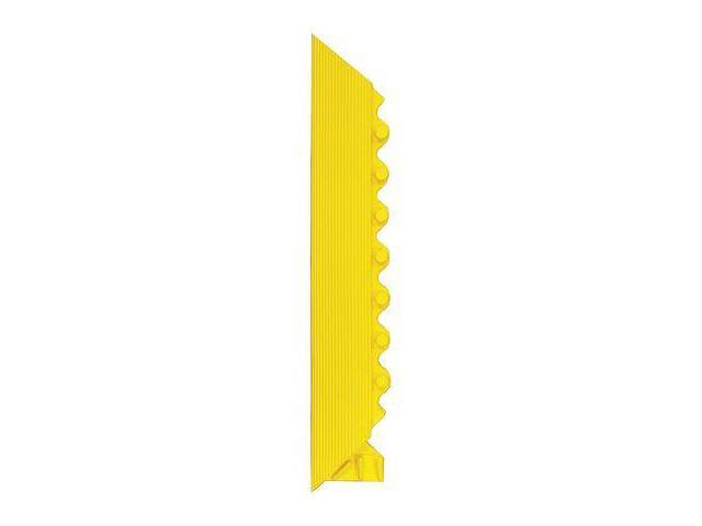 NOTRAX 551M0003YL Ramp Edge, 3/4 in Thickness, Nitrile Rubber, Yellow