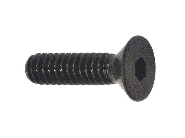 KERR LAKESIDE 31C150KFC 5/16'-18 Socket Head Cap Screw, Flat, Black Oxide Alloy