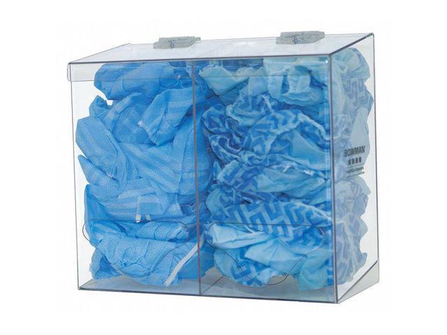 BOWMAN DISPENSERS BP-022 Bulk Dispenser,Clear,12 1/4' W
