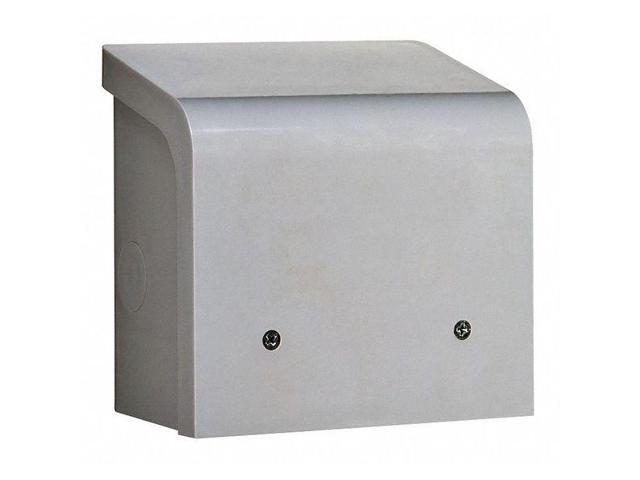 RELIANCE CONTROLS PBN30 Non-Metallic Power Inlet Box,Amps 30
