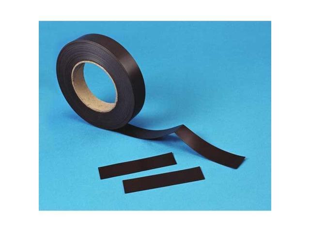 AIGNER INDEX MP-103R Magnetic Label Roll,Perforated,50 Ft,Blk