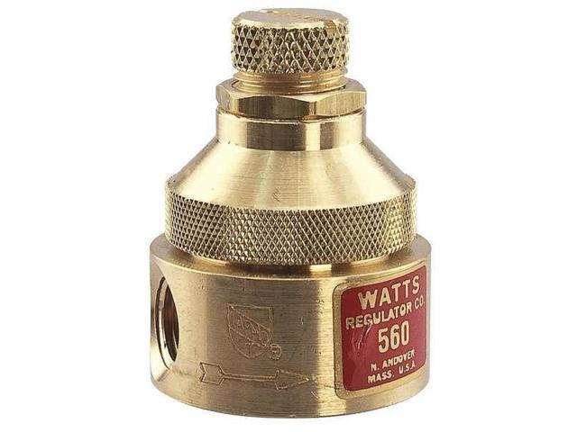 WATTS 1/8 LF560 0-125 Pressure Regulator,1/8 In,0 to 125 psi