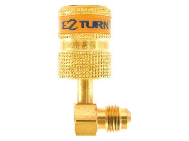 UNIWELD EZAB90 Anti-Blowback Hose Adaptor,Gold,1-1/4' L