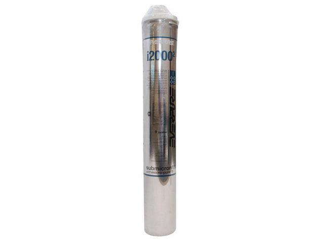 SCOTSMAN EV961222 Quick Connect Filter, 1.7 gpm, 0.5 Micron, 4' O.D., 20 in H