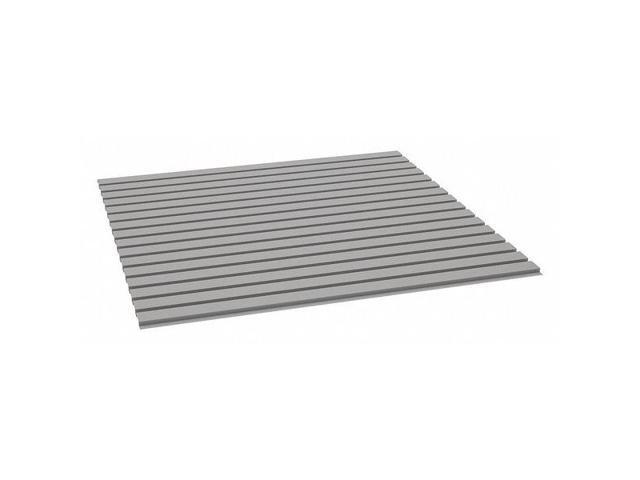 TENNSCO BSD-4848 Decking, Steel, 48 in W, 48 in D, Industrial Gray, Powder