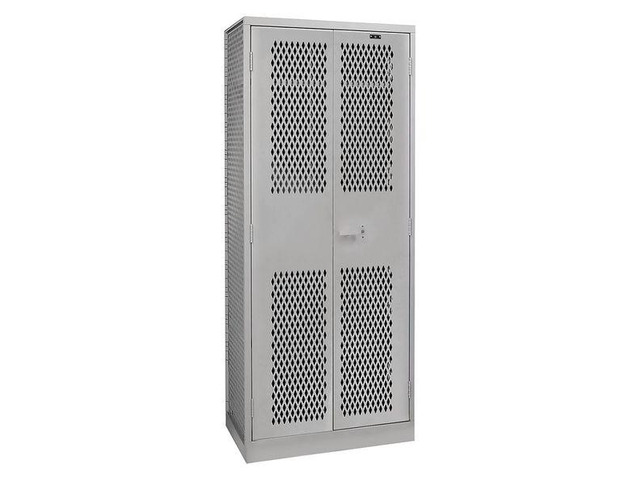 HALLOWELL TA50HT422478VE-HG Wardrobe Locker, 42 3/8 in W, 24 in D, 78 in H, (1)