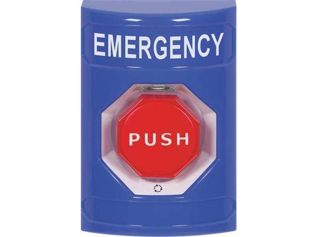 Safety Technology International Emergency Push Button Polycarbonate SS2409EM-EN