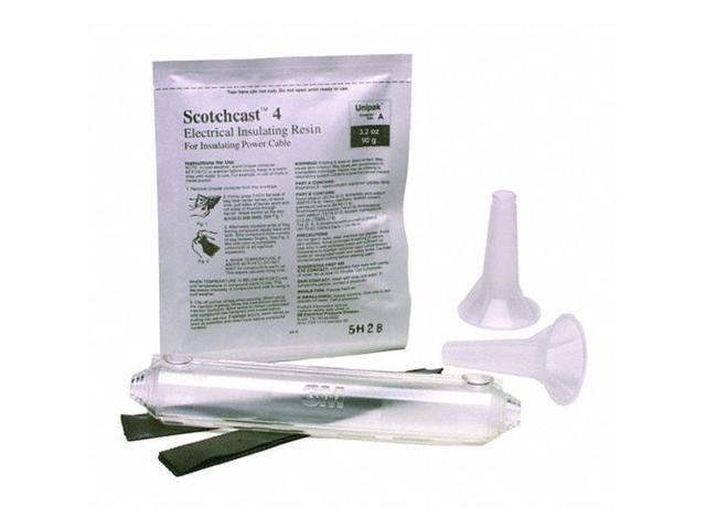 3M 82-B1N Splice Kit, 4/0 AWG Max, Black, Epoxy Insulation, 10,000 V