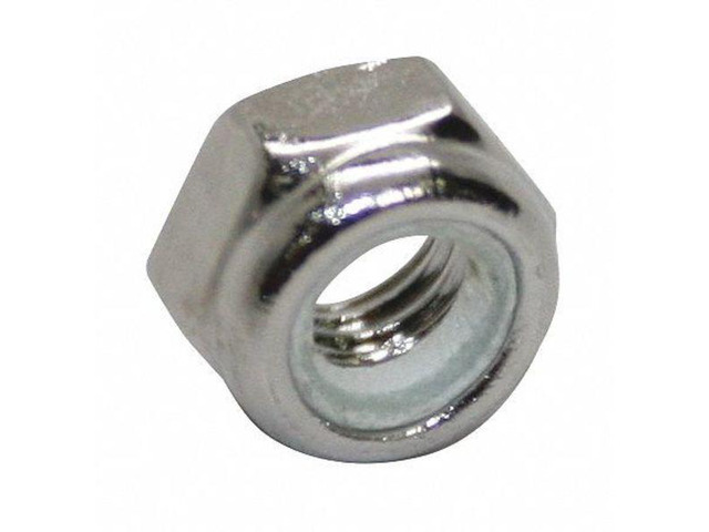 FOREVERBOLT FBLN632P50 Nylon Insert Lock Nut, #6-32, 18-8 Stainless Steel, Not