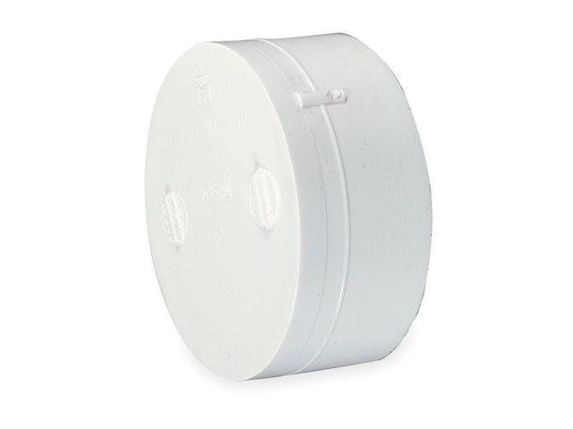 ZORO SELECT 1WKK7 2' Hub PVC DWV Socket Cap