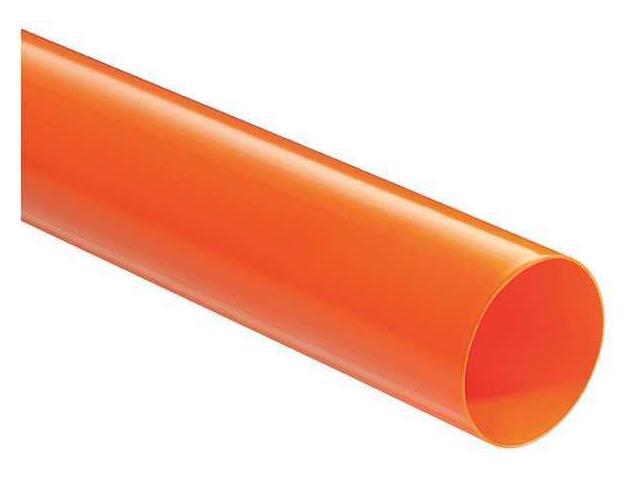 VINYLGUARD 30-VG-1000O-G2 Heat Shrink Tube, Thin Wall, 2:1 I.D. Shrink Ratio, 1