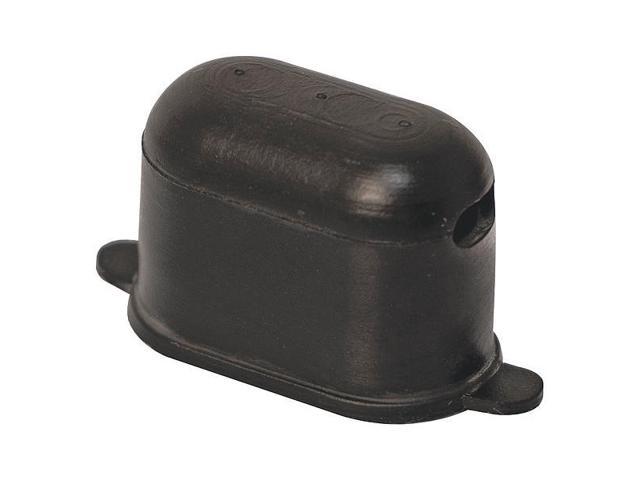 Photos - Air Conditioning Accessory Dayton 12N982 Capacitor Terminal Cover, 1 Hole, PK5 