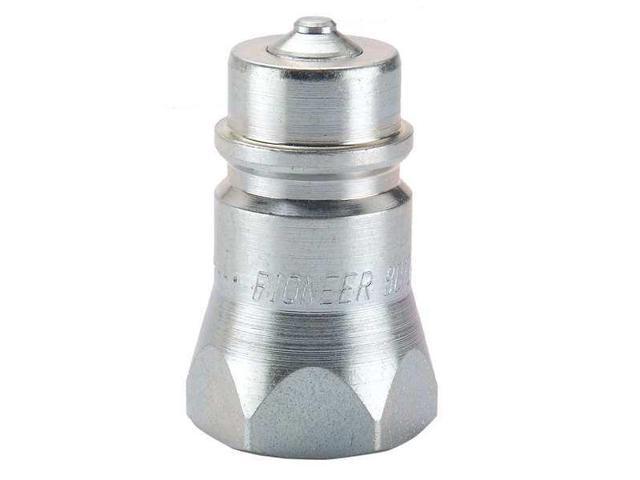 PIONEER 4010-2P Hydraulic Quick Connect Hose Coupling, Steel Body, Sleeve Lock,