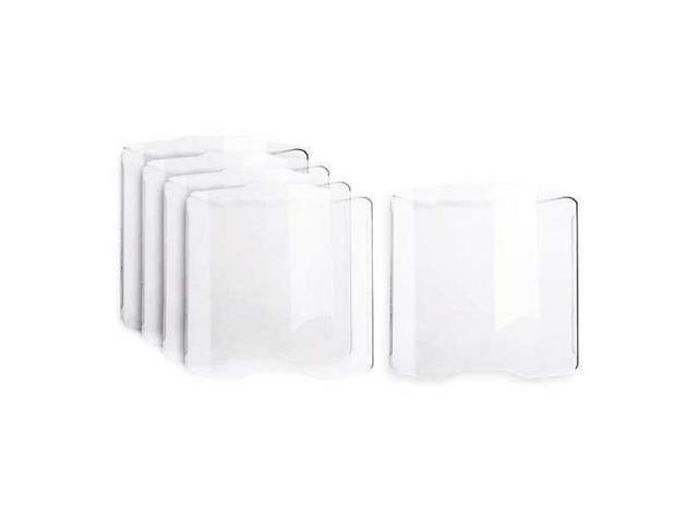 MILLER ELECTRIC 265304B Helmet Front Cover Lens,Replacement,PK50