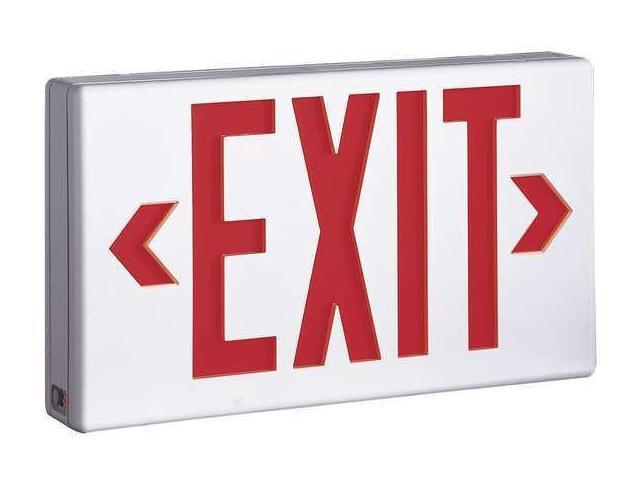 Photos - Chandelier / Lamp COOPER LIGHTING LPX7SD Exit Sign, 1.0W, Red/Green, 1 or 2 Faces