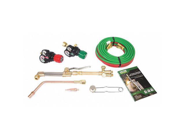 VICTOR 0384-2132 Gas Welding Outfit, EDGE Series, Natural Gas, Oxygen and