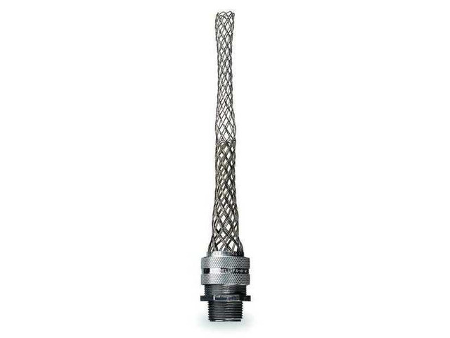 HUBBELL WIRING DEVICE-KELLEMS 074-01-013 Connector,Alum,L - Strain Relief 3.62in
