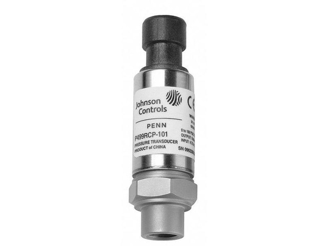 JOHNSON CONTROLS P499ACP-107K Pressure Transducer,0 to 750 PSI