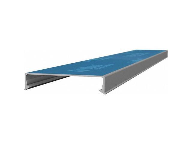 TYRAP TYD1CPG6 Wiring Duct Cover,Flushed Mount,Gray