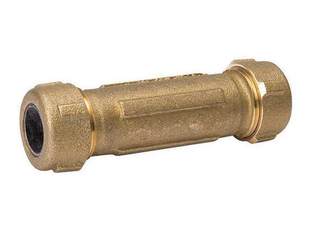 ProLine 1/2 In. IPS & 3/4 In. CTS Brass Compression Repair Coupling 160-304NL