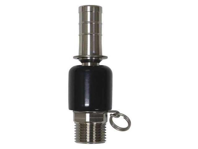 SANI-LAV N35S Hose Adapter,3/4' Hose Barb, 3/4' MGHT
