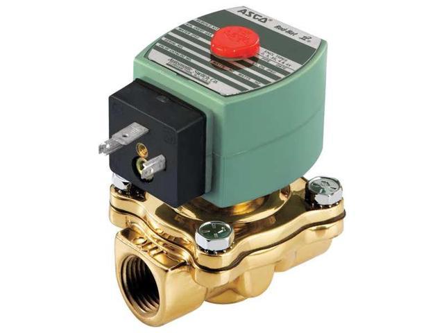 Photos - Other sanitary accessories Red Hat REDHAT SC8210D032 24V DC Brass Solenoid Valve, Normally Open, 1 1/2 in Pip 