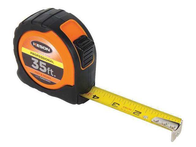 KESON PGPRO1835V 35 ft Tape Measure, 1 in Blade