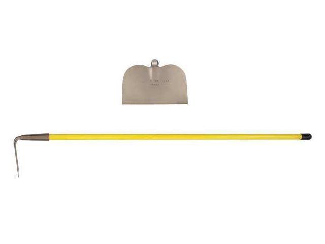 Photos - Other Garden Tools AMPCO H-101FG Garden/Mixing Hoe, 8 x 8 In., 55 In. L